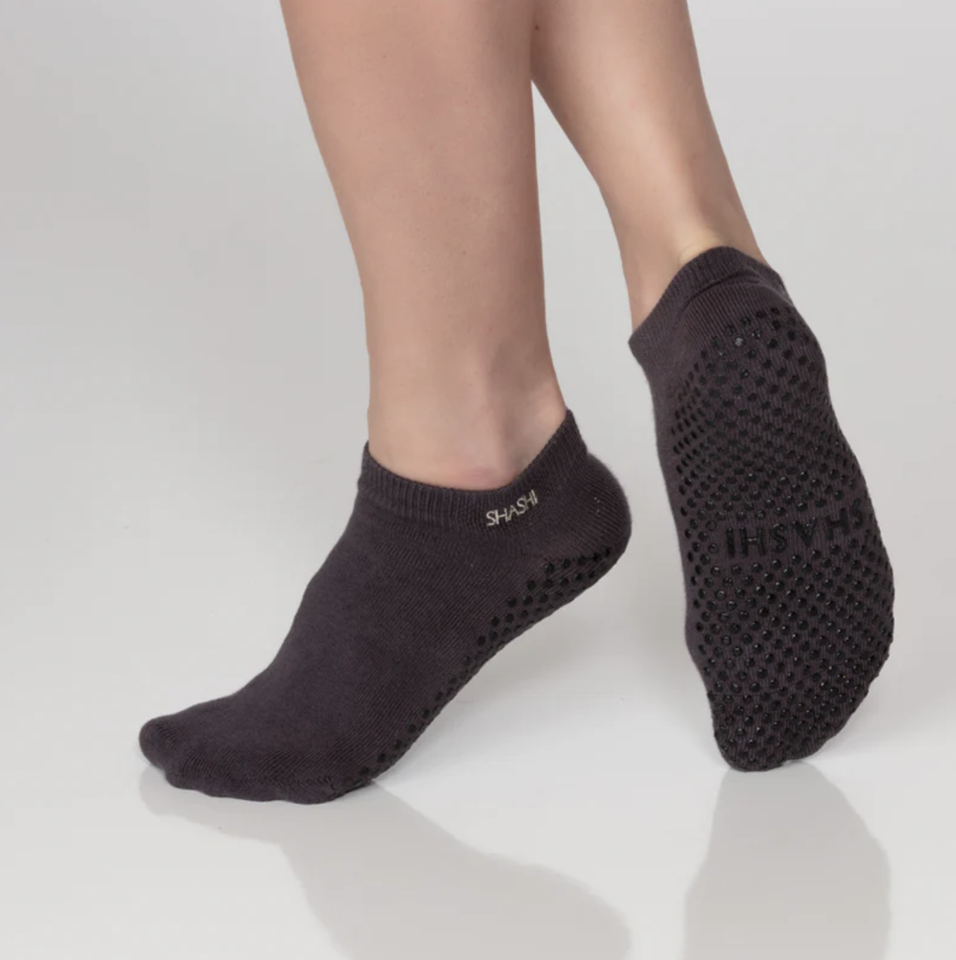 SHASHI Socks - Basic Full Foot (Nine Iron Grey)
